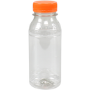 Flessen PET Doorzichtig 250ml + Deksel 336st
