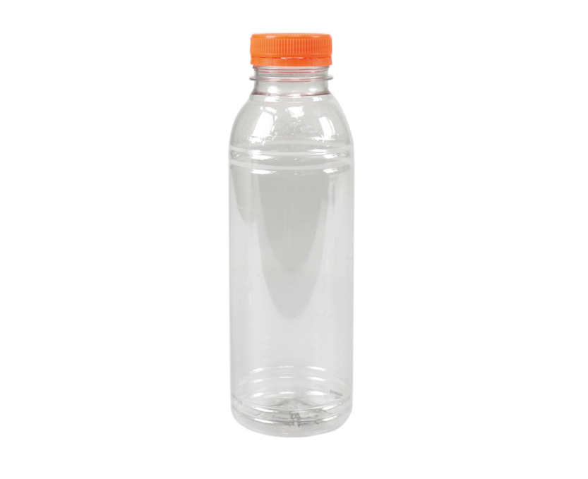Flessen PET Doorzichtig 500ml + Deksel 180st