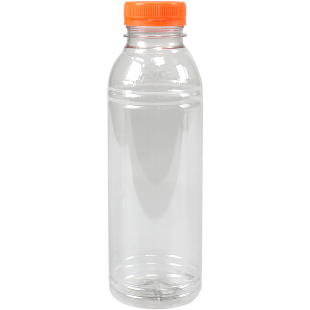 [CPBOUT500PL] Flessen PET Doorzichtig 500ml + Deksel 180st