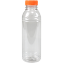 Bouteilles PET Transparent 500ml + Bouchons 180pcs