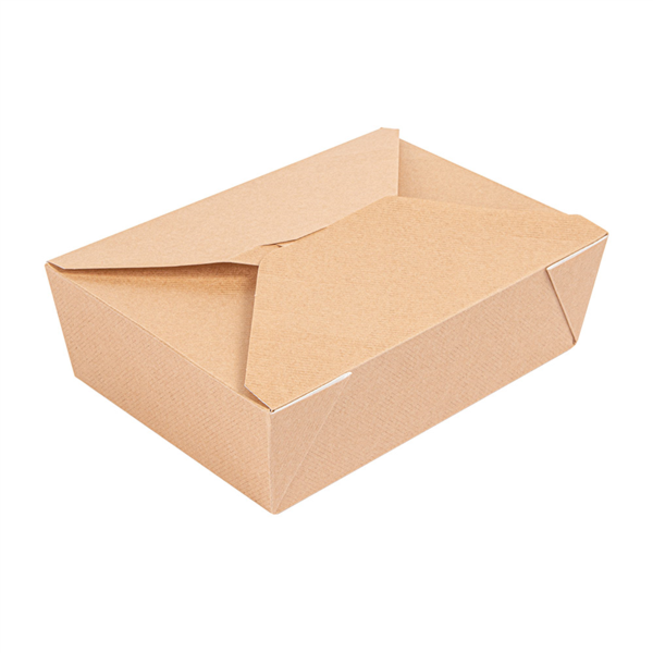 [CPBTAM1980PAP] Boite Américaine Kraft 2000ml 19,6x14x6,2 50pcs