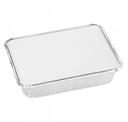 Couvercle Carton/Alu pour Barquette Alu 500cc 100pcs