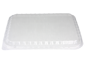 [CPCMICNPL] Deksels voor Maaltijdbakken Zwart "MICROGOLF" 125st