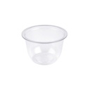 Bolvormige Dessertpotjes PET 300ml 60st