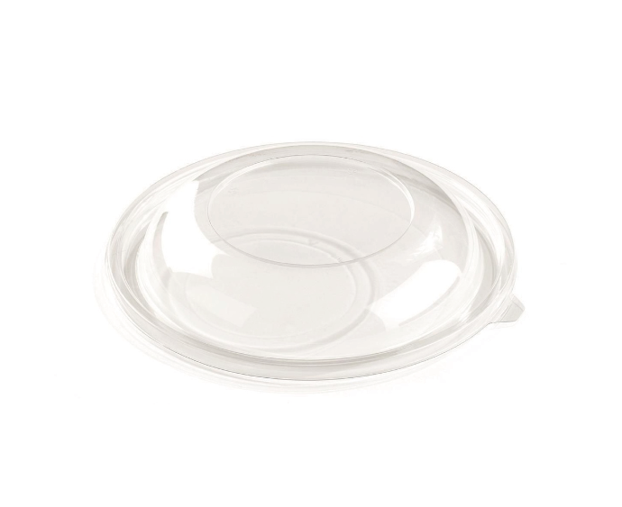 [CPSCSLR4500PL] Deksels voor Ronde Doorzichtige rPET  Bowls 4500ml 50st