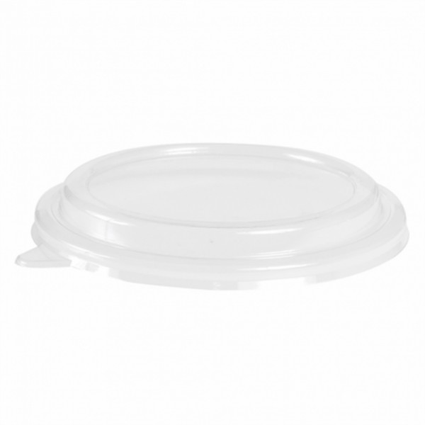 [CPCSLRCBR12PAP] Couvercle PET Ø184mm pour Saladier Kraft 50pcs
