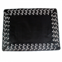 Dentelle Rectangle 30x40cm Noir 250pcs