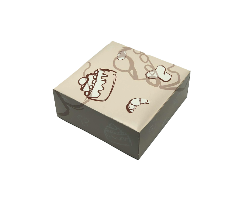 [CPDZ195PAP] Taartdoos "Head" 19x19x5cm 100st