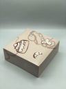 Taartdoos "Head" 21x21x5cm 100st