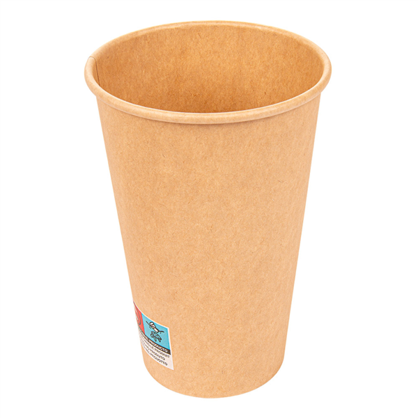[CPGCBR40PAP] Koffiebekers Karton Bruin 480ml/16oz 50st