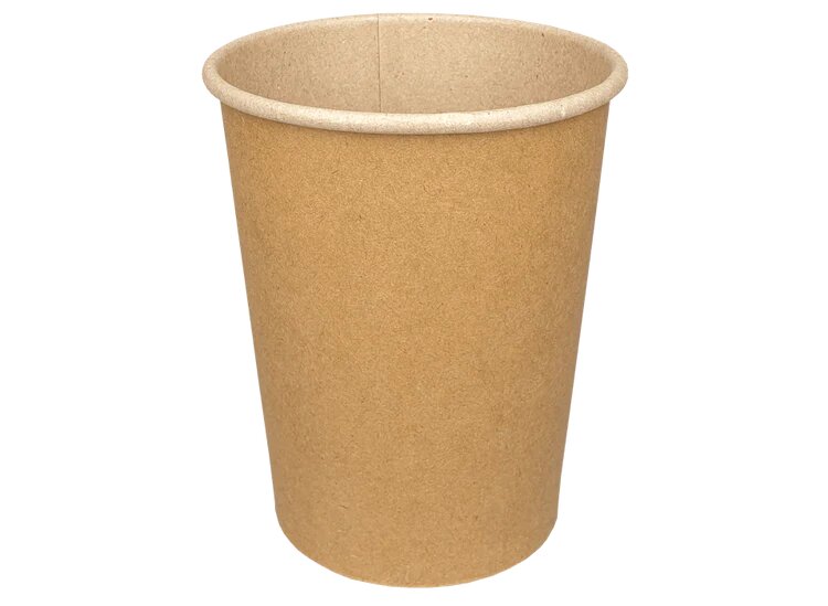 [CPGCBR25PAP] Gobelets Café Carton Brun 240ml/8oz Ø80mm 50pcs