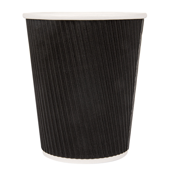 [CPGCNR25PAP] Gobelets Café Noir "RIPLEY" 240ml/8oz Ø80mm 25pcs