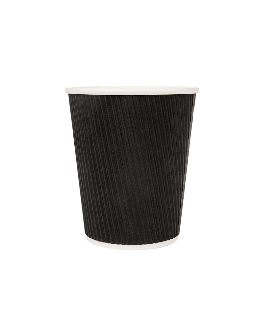 [CPGCNR25PAP] Gobelets Café Noir "RIPLEY" 240ml/8oz Ø80mm 25pcs