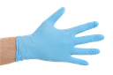 Nitril Handschoenen S BLAUW zonder poeder 100st