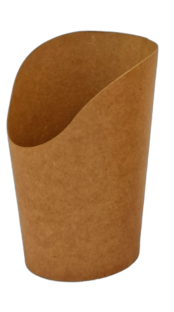 Pots Wraps Carton Kraft 270ml/9oz 10,5x70x60mm - 100pcs