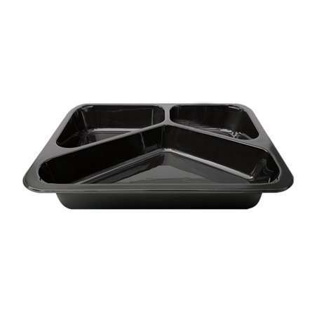 Barquette Noir "MICRO-ONDES" 125pcs