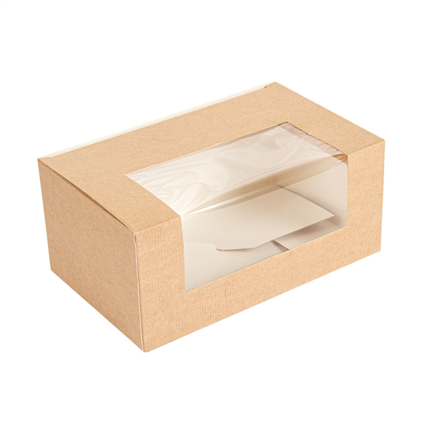 Boite Pâtisserie avec Fenêtre "THEPACK" 18x11x8cm 50pcs