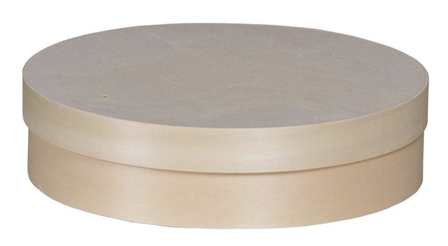 Doos Rond Hout "Woody Box" Ø32cm x 8cm