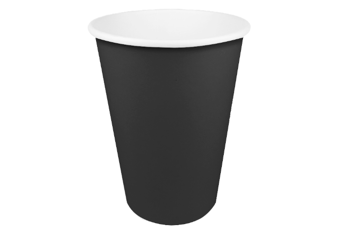 [CPGCN30PAP] Koffiebekers Karton Zwart 360ml/12oz Ø90mm 50st