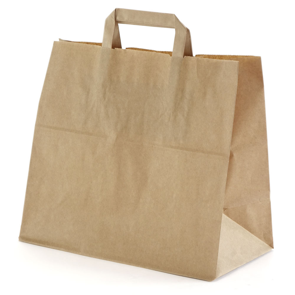 Zakken Kraft Bruin 32x20x27cm 250st