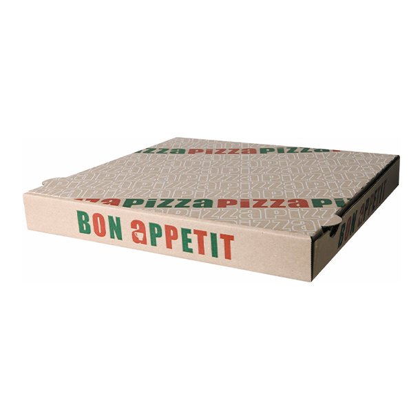 Boite Pizza Brun 29x29x4cm 100pcs