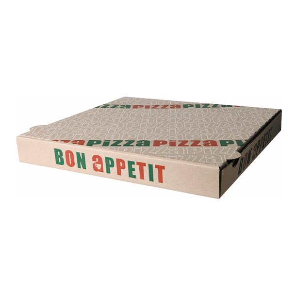 Pizzadoos Bruin 29x29x4cm 100st