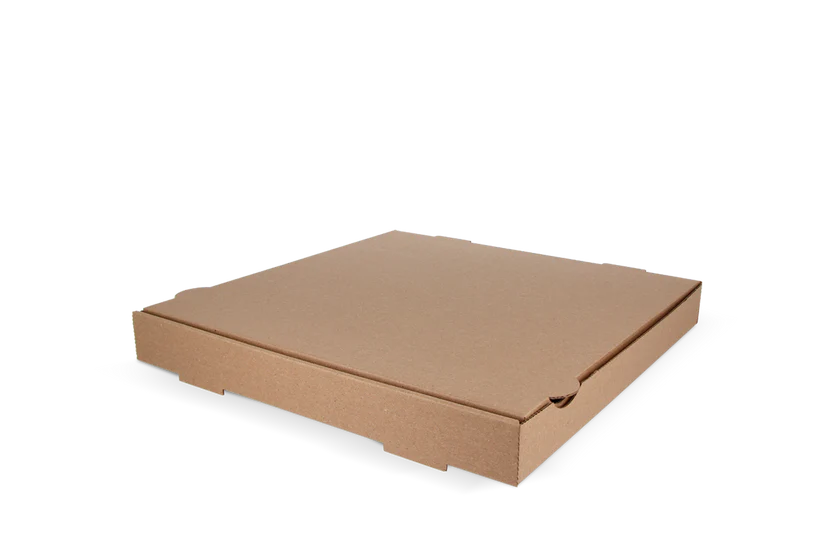 Boite Pizza Brun 31x31x4cm 100pcs