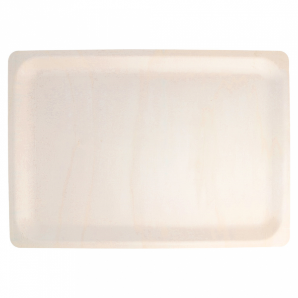 [CPPL2840BOIS] Plateaux Bois 28x40cm 10pcs