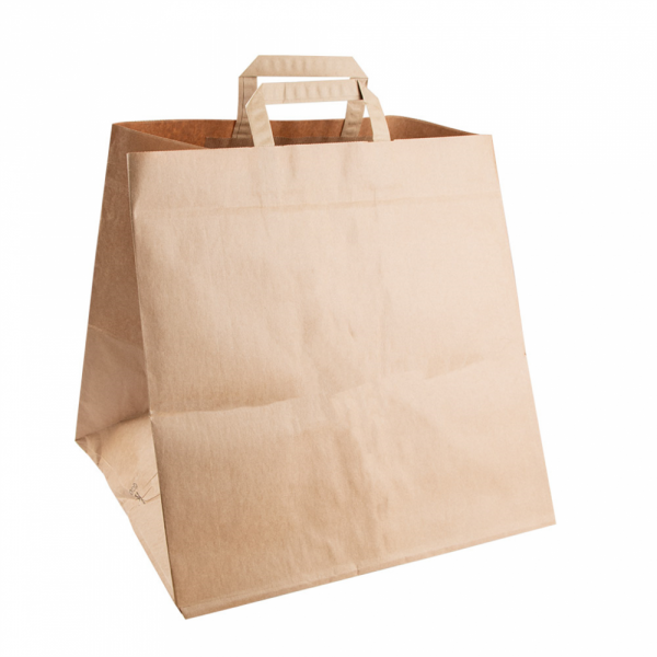 Zakken Kraft Bruin 36x33x31cm 100st