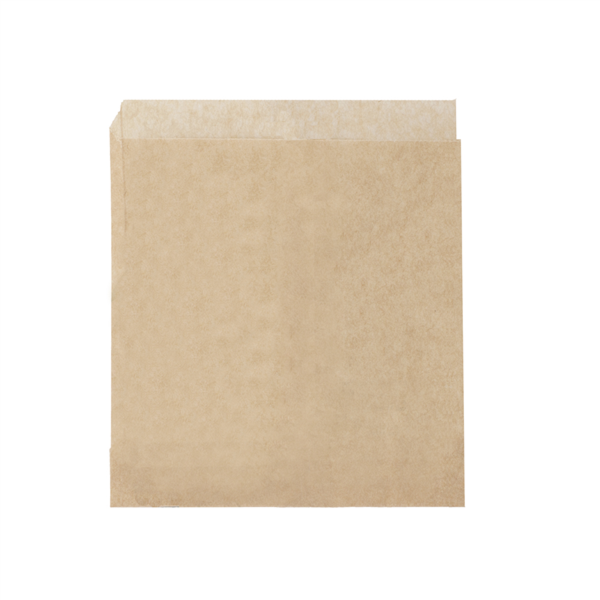 [CPSAHA17PAP] Sachet Brun Hamburger Ouvert 2C 17x18cm 500pcs
