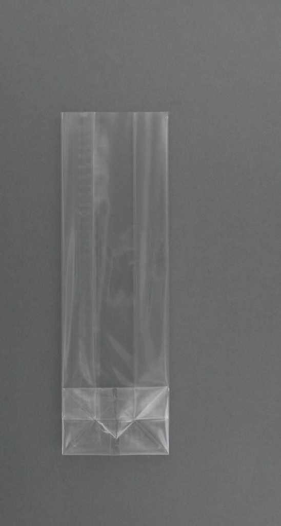 [CPSAPP80PL] Zakjes Polypropyleen 40my Vierkante bodem 80+50x250mm 50st