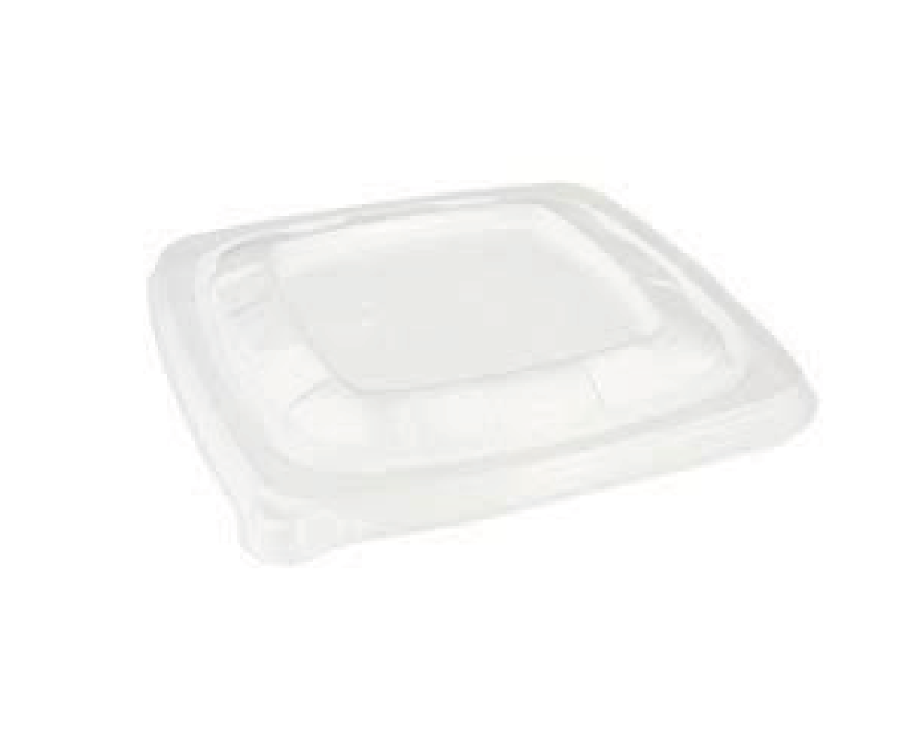 Deksel Eco Container Bagasse "Sabert" 18x18cm 100pcs