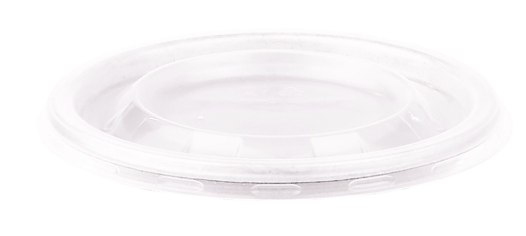 [CPSCECOPOTPAP] Deksel PP Ø127mm voor Ronde Potjes PULP 100st