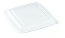 Couvercles Transparent Square 23x23x2,3cm "SABERT" 75pcs