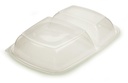 Couvercle Sabert FASTPAC Rectangle 2 Compartiments 900ml 75pcs