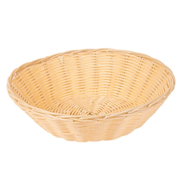 [CPPANO25PP] Ronde Rieten Mand PP Ø25x7cm 1st