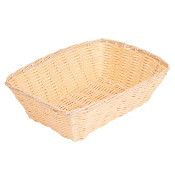 [CPPANORC22PP] Panier rectangulaire osier 22x14x6,5cm PP 1pcs