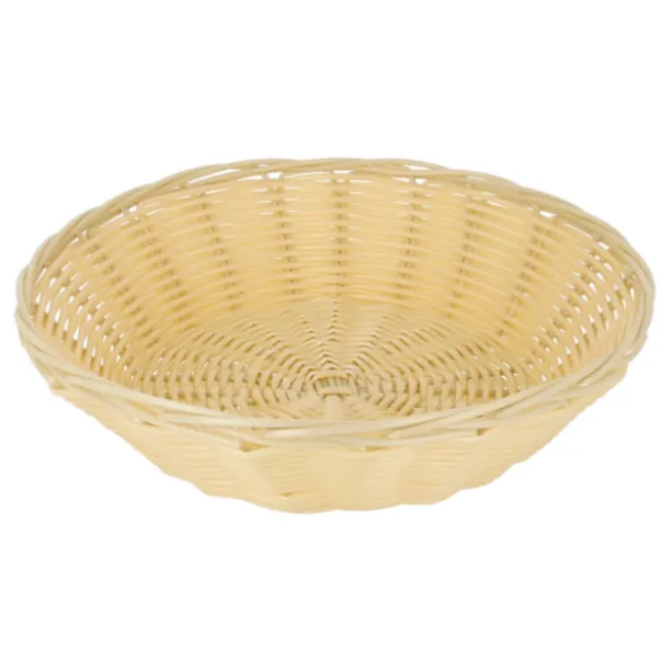 [CPPANO21PP] Ronde Rieten Mand PP Ø21x6cm 1st