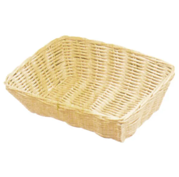 [CPPANORC25PP] Panier rectangulaire osier 25x18,5x7,5cm PP 1pcs
