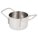 Mini-saucepan "ARTINOX" Ø8x4,5cm roestvrij staal