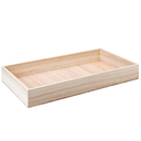 Bakje “WOOD” 60x40x7,5 cm Hout 1st