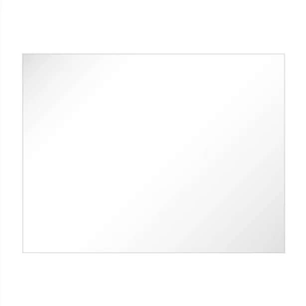 [CPPLAMRC41DIV] Plateau rectangulaire miroir 41x31x0,5cm Acrylique 1pcs