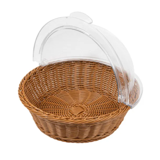 [CPPANC36PP] Rieten Mand met Koepel PP Ø36x10cm 1st
