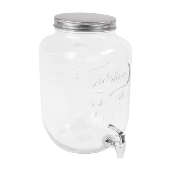 Drankdispenser "WAKI GLASS" 4l Ø15,5x25cm 1st