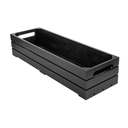 Presentatiebak "BAMBOO" GN2/4 53x16,2x10cm Zwart Hout 1st