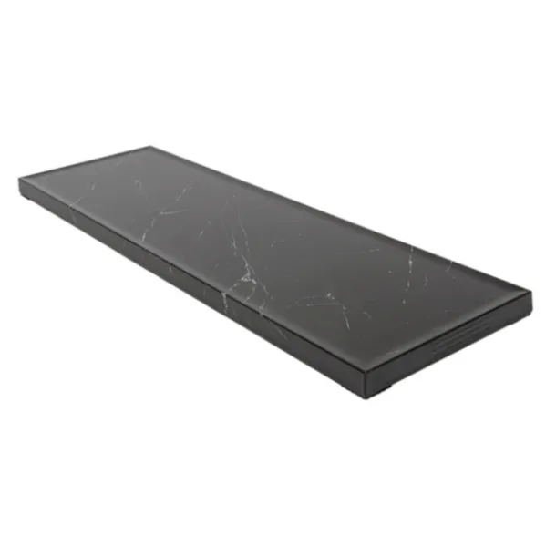 [CPPLAB53PL] Plateau buffet "ASAMI WARE" 53x16,2x1,7cm Noir Mélamine 1pcs