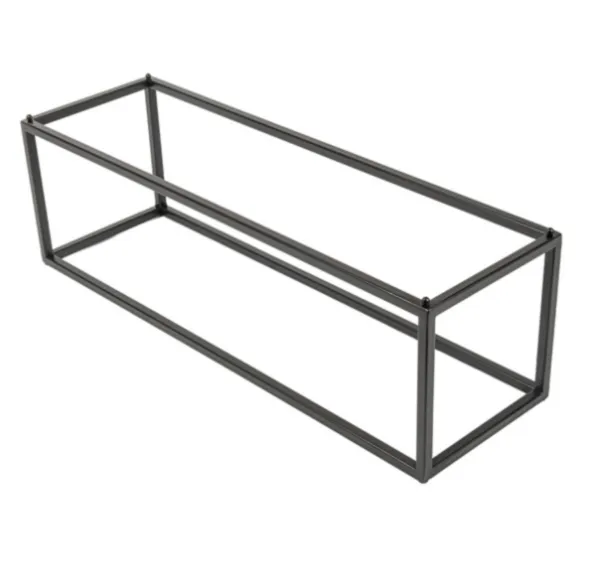 [CPSPLAB531616DIV] Buffetstaander "ASAMI WARE" 53x16,2x16cm Zwart Metaal 1st