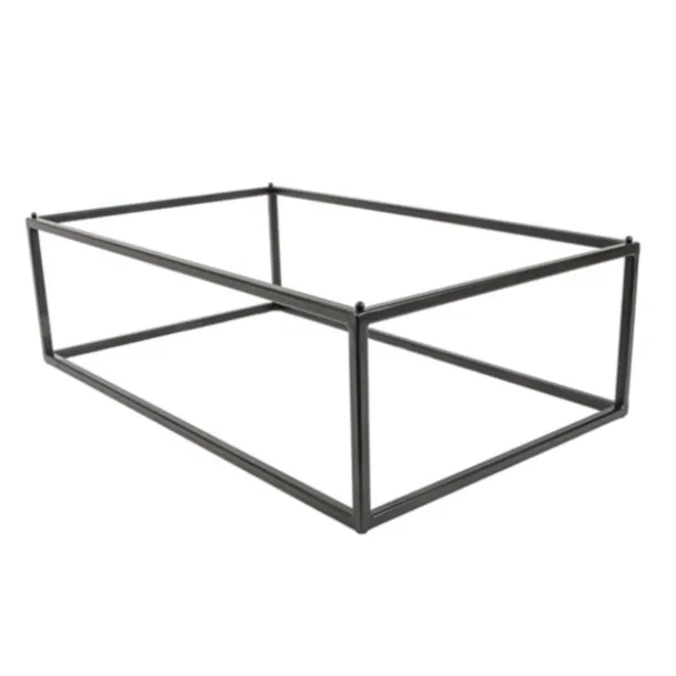 [CPSPLAB533216DIV] Buffetstaander "ASAMI WARE" 53x16,2x8cm Zwart Metaal 1st