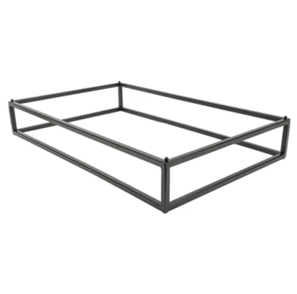 Support "ASAMI WARE" 53x32,5x8cm Noir Métal 1pcs