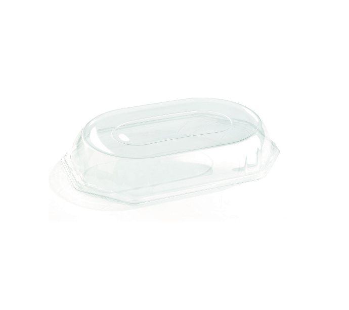 [CPCPLN45PL] Couvercle Plateaux Noir Octogonal 45cm 10pcs